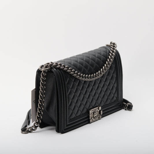 Chanel Leboy Caviar Black Large