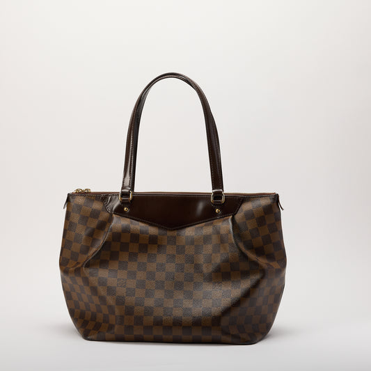 Louis Vuitton Westminster GM Damier Ebene Shoulder Bag | Mint Condition