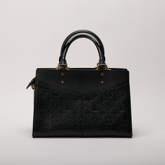 LV Sully MM Monogram Empreinte Navy Bag