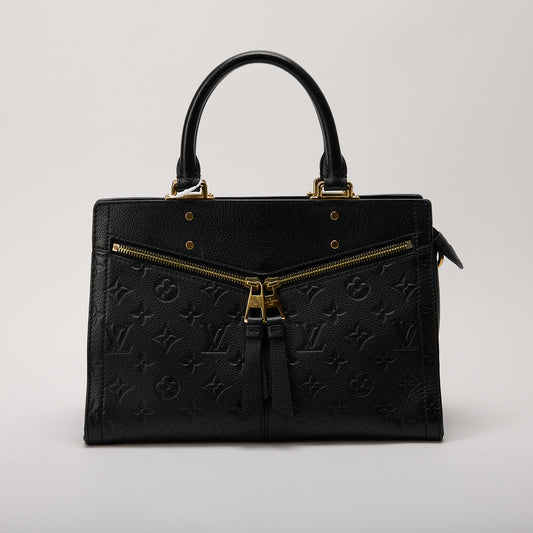 LV Sully MM Monogram Empreinte Navy Bag