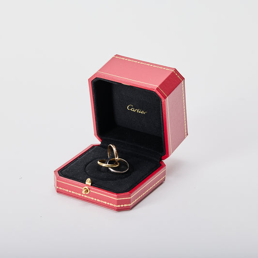 cartier trinity gold 3 ring
