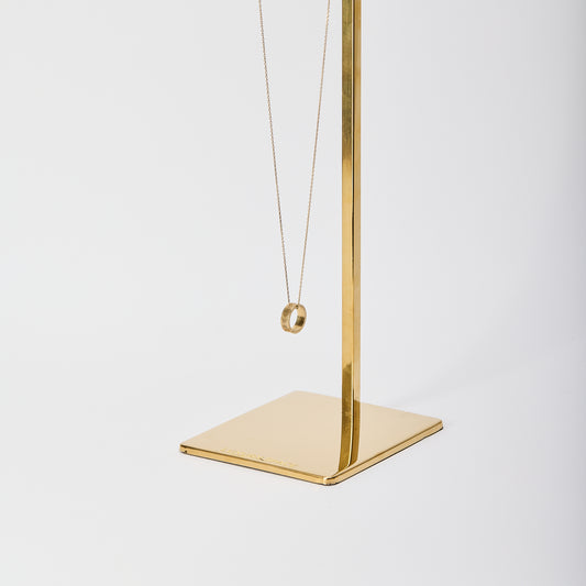 MAISON MARGIELA Silver Numeric Ring Necklace