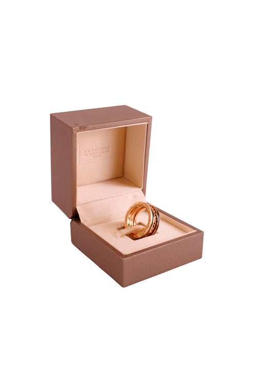 Bvlgari B.ZERO1 RING PINK GOLD 750 18K
