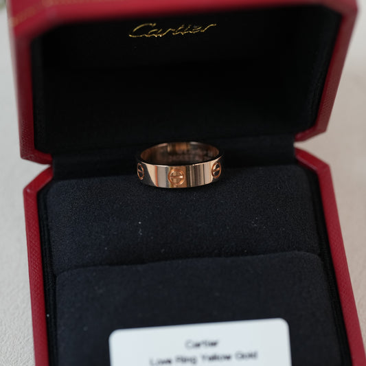 Cartier LOVE ring, classic model 58'