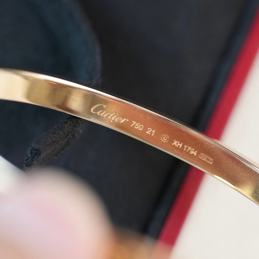 18K Yellow Gold LOVE Bracelet
