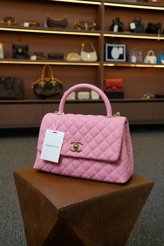 Chanel Coco Handle Pink Small Bag
