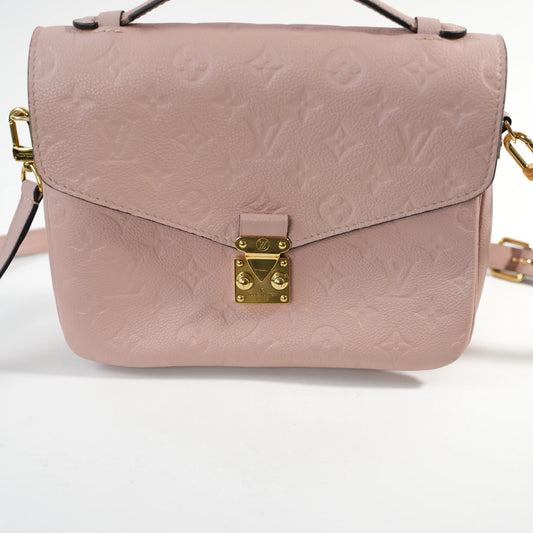 Louis Vuitton Monogram Empreinte Pochette Metis Satchel