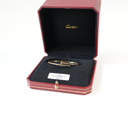 Cartier Juste Un Clou Bracelet Size 17 2019 Full Set