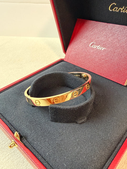 18K Yellow Gold LOVE Bracelet 18