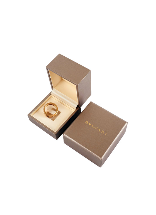 B.zero1 Ring 18K ROSE GOLD BROWN