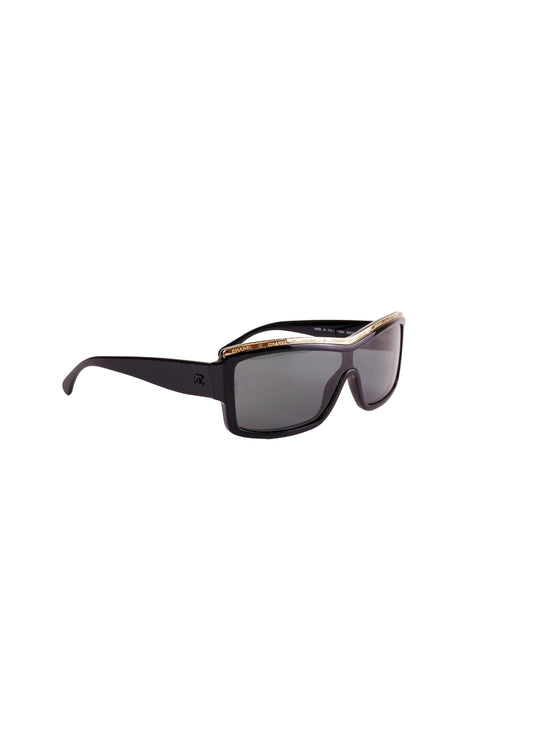 Chanel Acetate Shield Sunglasses (Model 71504)