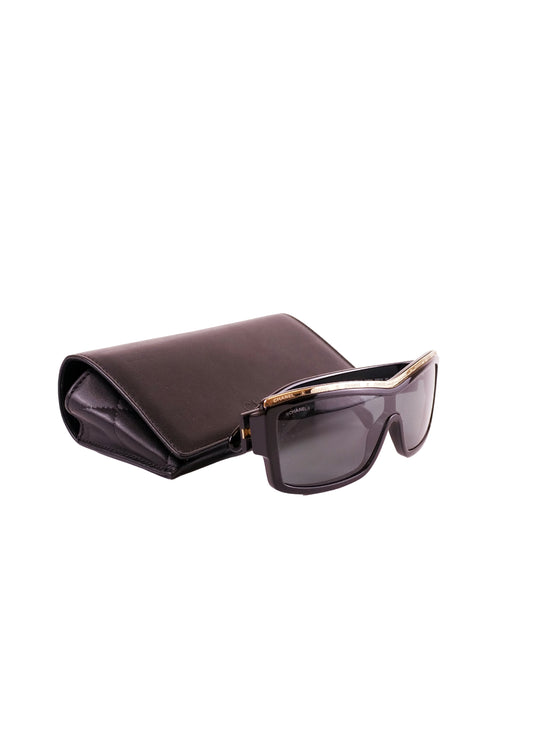 Chanel Acetate Shield Sunglasses (Model 71504)